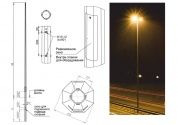 опоры гранёные конические прямостоечные огкп-6 г.ц.